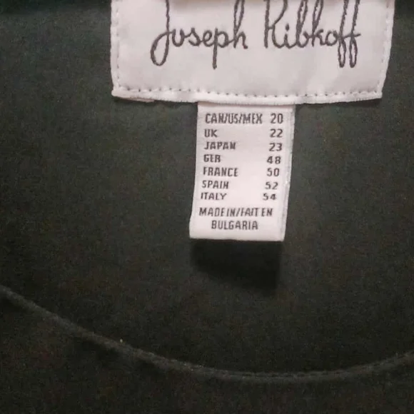 Joseph Ribkoff Womens Black Crew Neck Blouse Size 20. A-56 - Picture 2 of 3